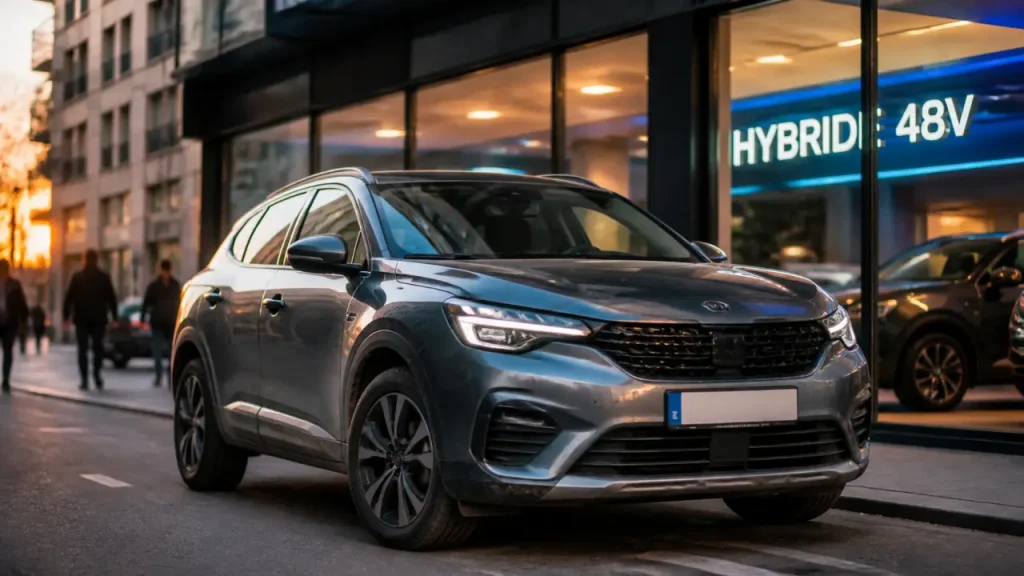 Hybride Peugeot 48V sans prise, coffre préservé : gains visibles en ville