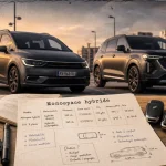 Monospace hybride 7 places : coffre et consommation, clés et comparatif