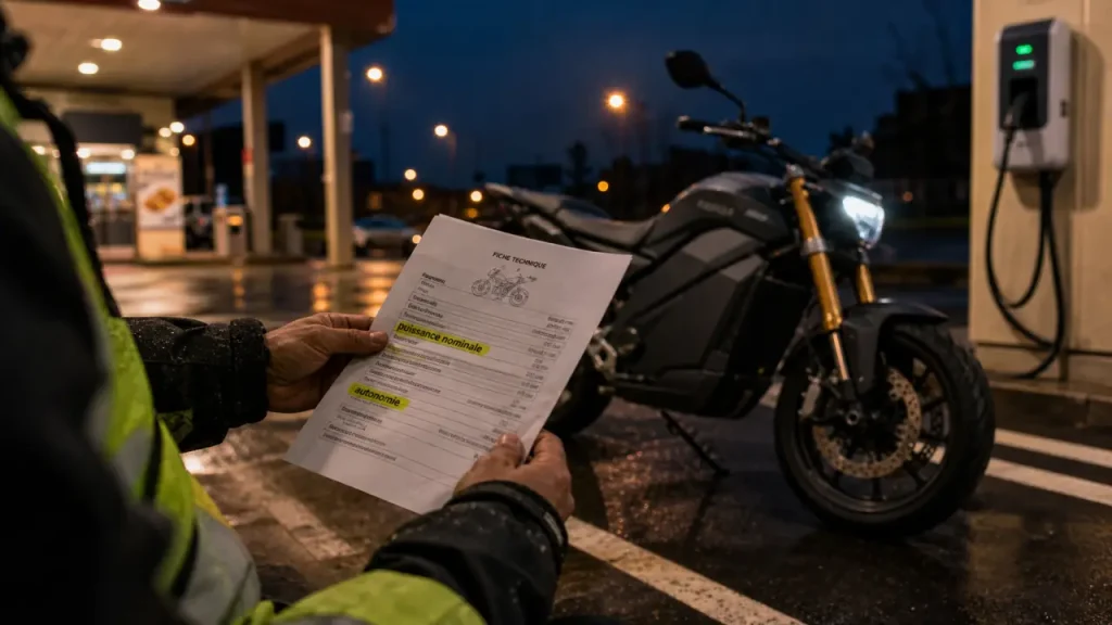 Moto électrique a2 : autonomie, recharge et poids, chargeur mural Type 2
