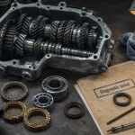Réparer boite de vitesse : boîte ouverte, fuite et bruit, diagnostic