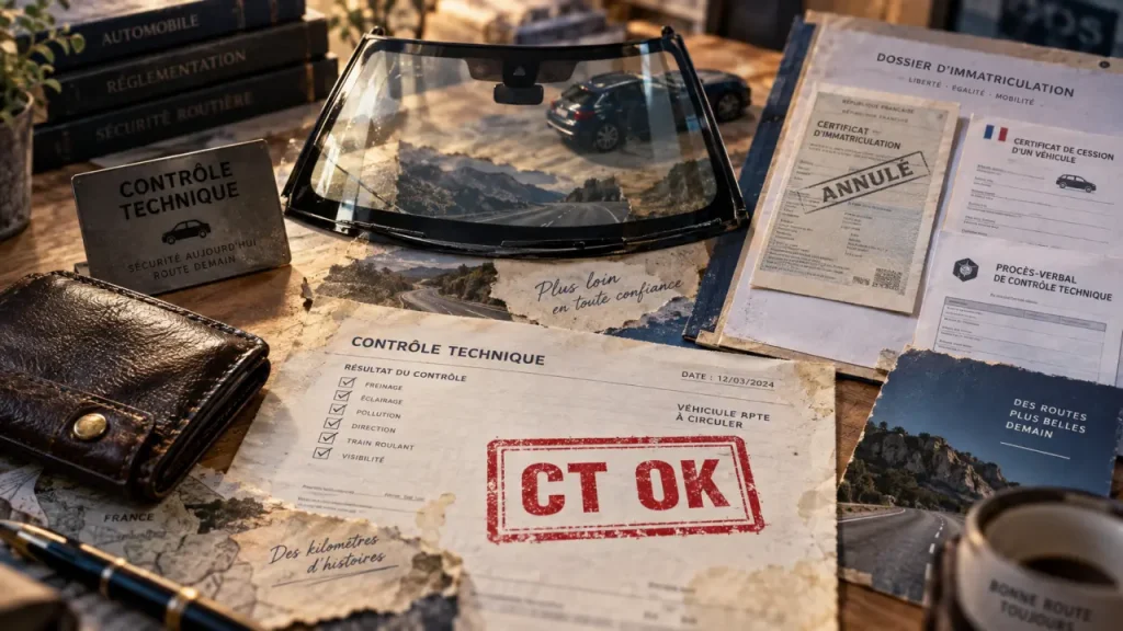 Achat voiture sans controle technique : carte grise et contrôle technique
