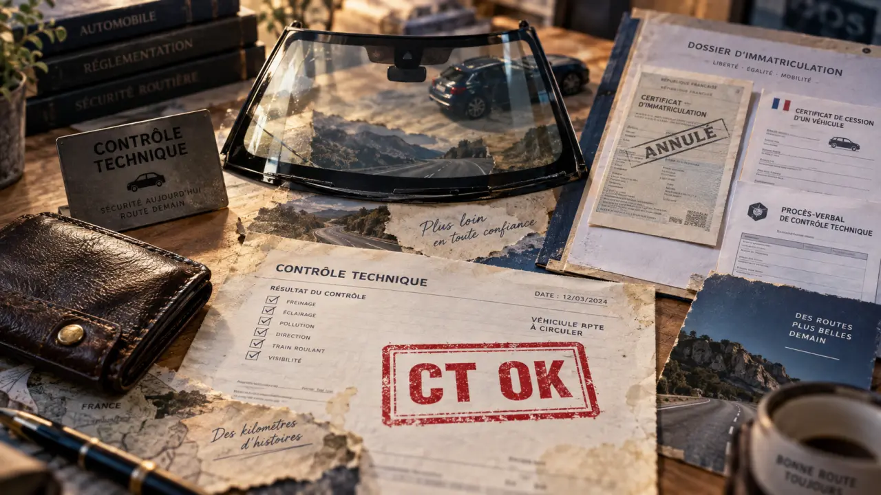 Achat voiture sans controle technique : carte grise et contrôle technique