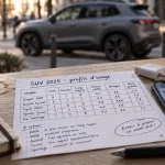 Meilleur SUV 2025 : profils d’usage et comparatif