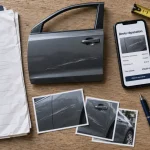 Voiture rayée assurance : franchise 300 € et devis réparation