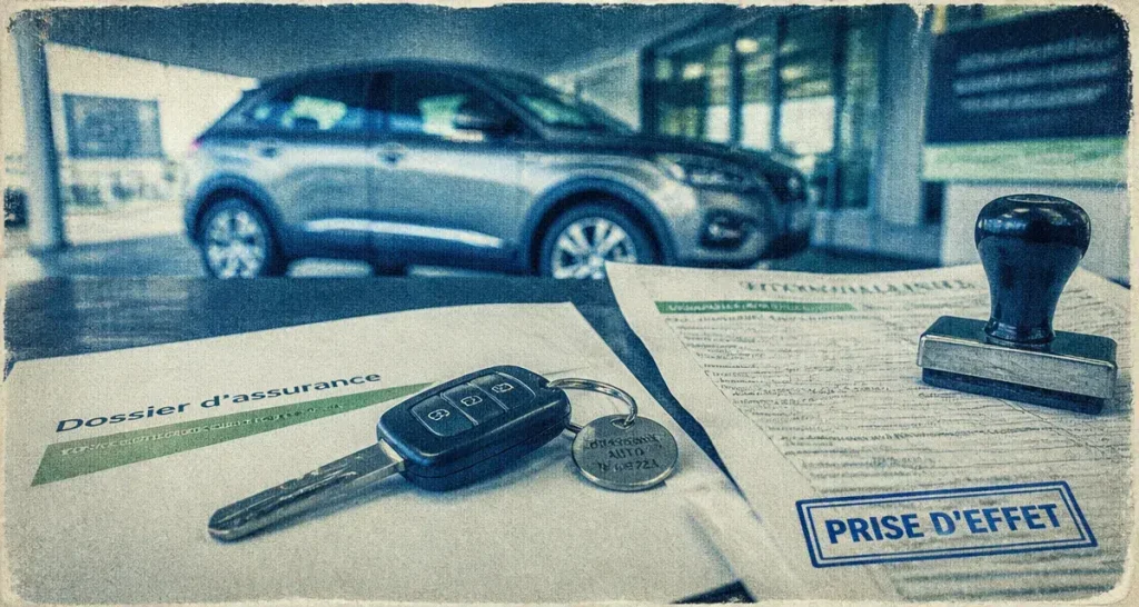 Assurez votre voiture avant la remise des clés, sans délai pour le trajet retour