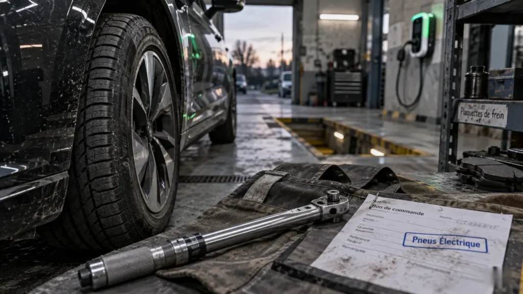 L’entretien d’une voiture électrique coûte moins cher, sauf sur les pneus