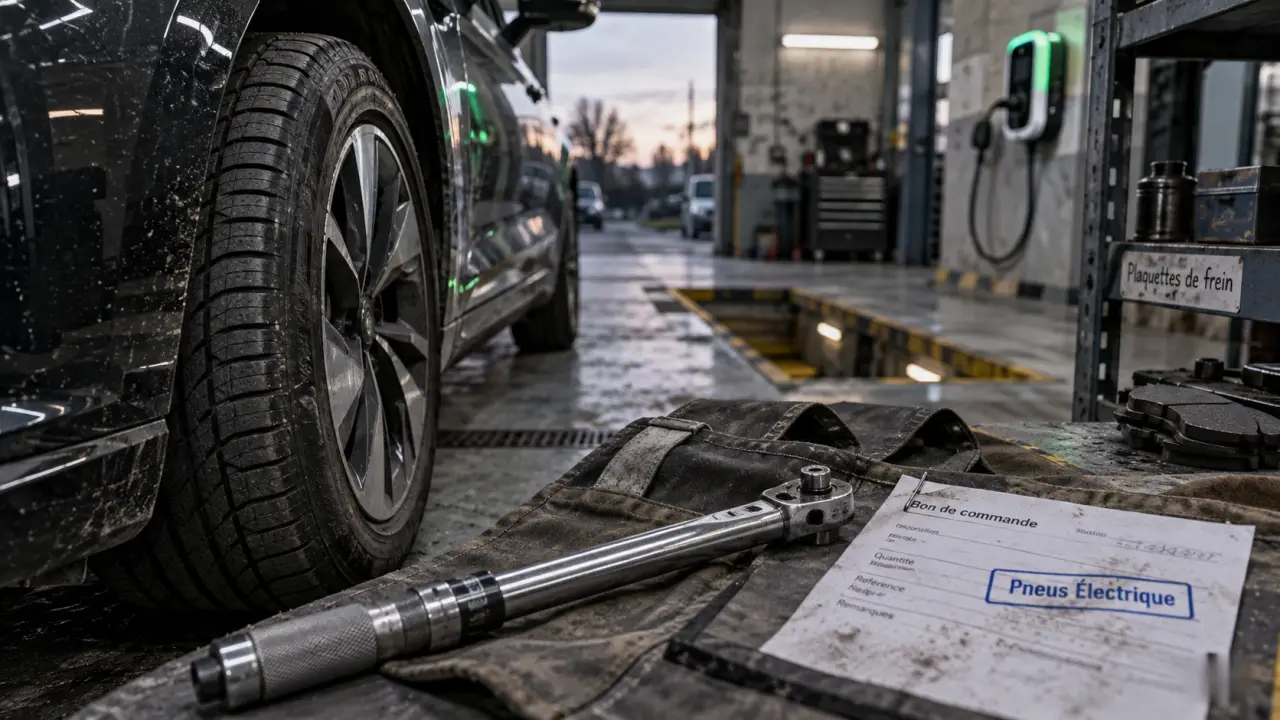 Pneu voiture électrique, entretien moins cher sauf pneus