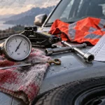 Vérifications mécaniques avant road trip : pneus et niveaux avant départ